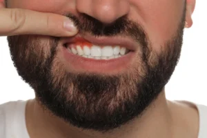 Signs of periodontal and gum disease